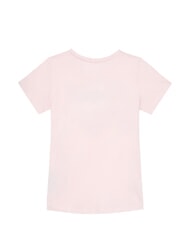 GUESS KIDS Camiseta con estampado de logotipo en forma de tri&aacute;ngulo ballet rosa - Camiseta ni&ntilde;o - 2