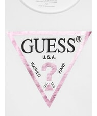 GUESS KIDS Camiseta con estampado de logotipo en forma de tri&aacute;ngulo purwhite - Camiseta ni&ntilde;o - 3
