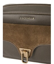 COCCINELLE BEAT WAXED Minibolso de hombro lodo - Bolsos Mujer - 3
