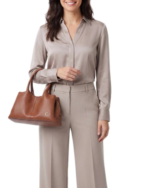 NELL Bolso de hombro con correa para el hombro. co&ntilde;ac - Bolsos Mujer