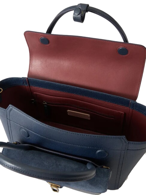 DOUBLE BEAT WAX Bolso de hombro con correa para el hombro. azul medianoche - Bolsos Mujer