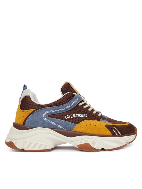 STARDUST Zapatillas deportivas para mujer cacao/azul aviar/ocre/marfil - Zapatos Mujer