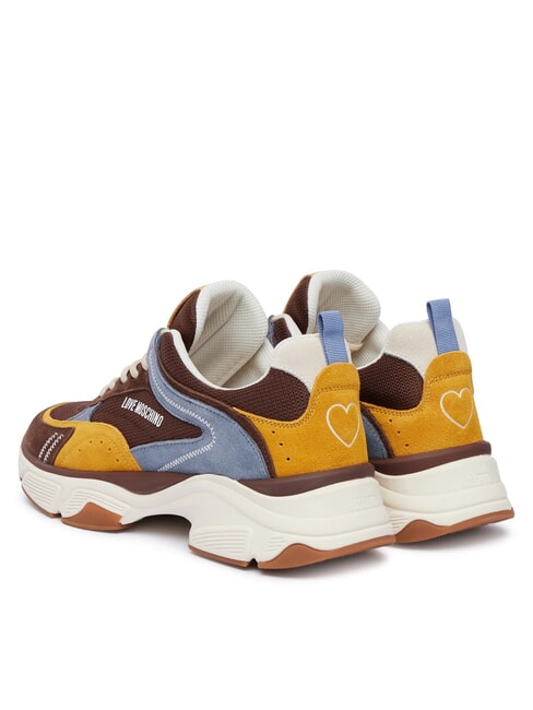 STARDUST Zapatillas deportivas para mujer cacao/azul aviar/ocre/marfil - Zapatos Mujer
