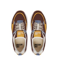 LOVE MOSCHINO STARDUST Zapatillas deportivas para mujer cacao/azul aviar/ocre/marfil - Zapatos Mujer - 4