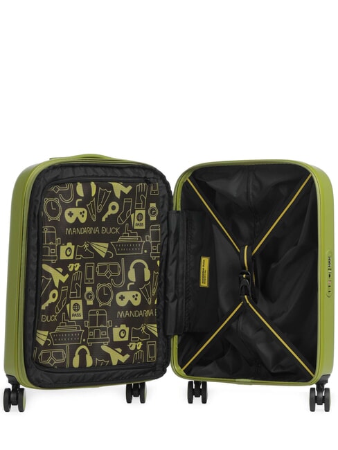 LOGODUCK + Carro para equipaje de mano, exp. aceituna de invierno - Equipaje de mano