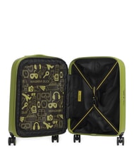 MANDARINA DUCK LOGODUCK + Carro para equipaje de mano, exp. aceituna de invierno - Equipaje de mano - 2