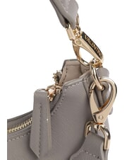 MARIO VALENTINO ZERO RE Bolso de hombro con correa de hombro con logotipo gris - Bolsos Mujer - 3
