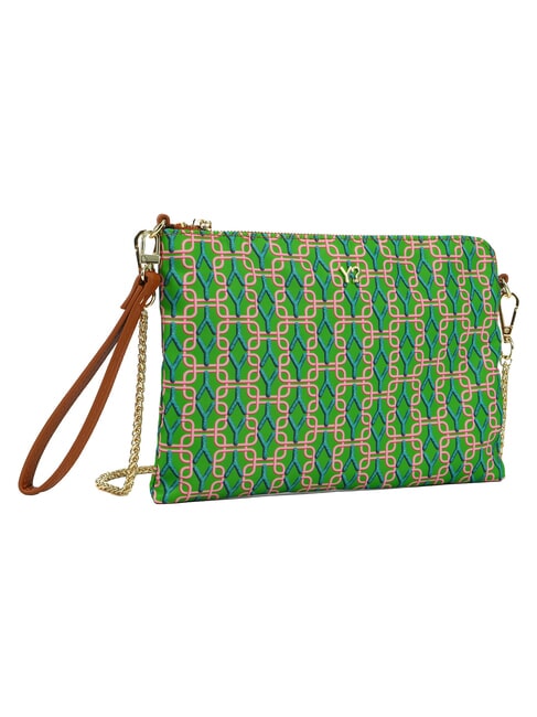 AUDREY Bolso de mano con correa para la mu&ntilde;eca y para el hombro. kiwi - Bolsos Mujer