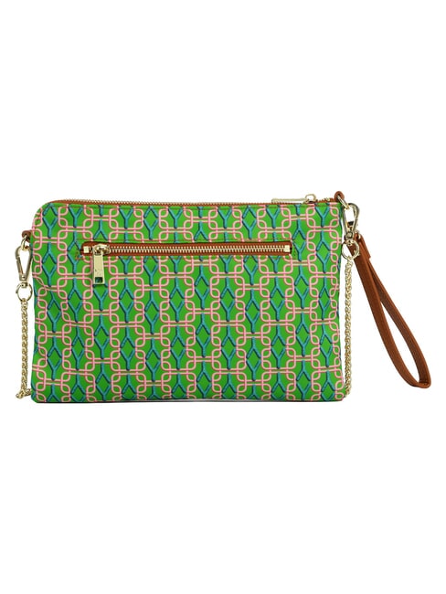 AUDREY Bolso de mano con correa para la mu&ntilde;eca y para el hombro. kiwi - Bolsos Mujer