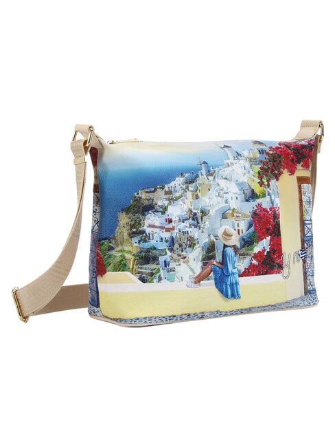 YESBAG Bolso hobo, bolso de hombro verano griego - Bolsos Mujer