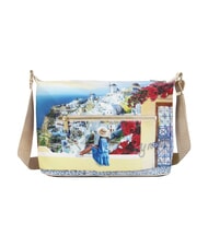 YNOT YESBAG Bolso hobo, bolso de hombro verano griego - Bolsos Mujer - 3