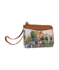 YNOT YESBAG Tarjetero con cremallera y pulsera r&iacute;o de flores - Carteras Mujer - 2