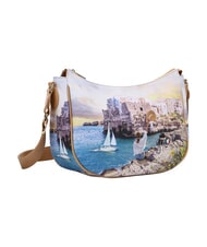 YNOT YESBAG Bolso de hombro tipo hobo costa de Polignano - Bolsos Mujer - 2