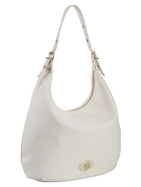 HAPPY Bolso de hombro ajustable blanco - Bolsos Mujer