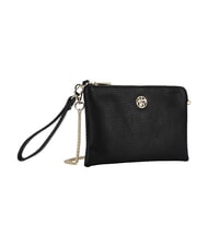 YNOT HAPPY Bolso de mano con correa para el hombro y correa para la mu&ntilde;eca. negro - Bolsos Mujer - 2