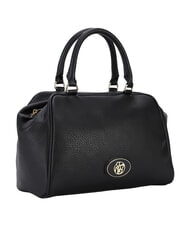 YNOT HAPPY Bolso de mano con doble asa negro - Bolsos Mujer - 2