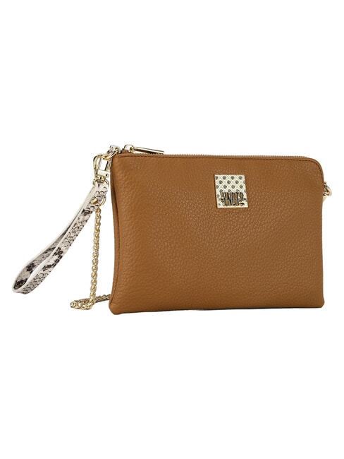 RACHEL Minibolso de hombro con correa para la mu&ntilde;eca. almendra - Bolsos Mujer
