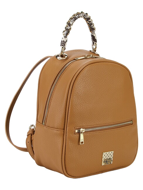 RACHEL Mochila con bolsillo frontal almendra - Bolsos Mujer