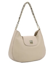 YNOT RACHEL Bolso de hombro tipo hobo con solapa. crema - Bolsos Mujer - 2