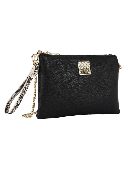 RACHEL Minibolso de hombro con correa para la mu&ntilde;eca. negro - Bolsos Mujer