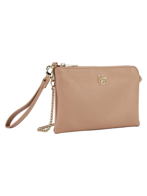 HAPPY Bolso de mano con correa para el hombro y correa para la mu&ntilde;eca. rubor - Bolsos Mujer