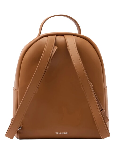 SOCIETY Mochila de cuero nuevo brandy - Bolsos Mujer