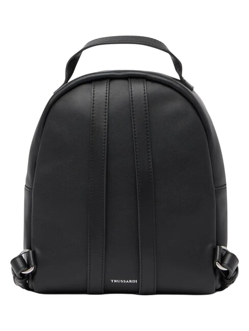 SOCIETY Mochila de cuero negro - Bolsos Mujer