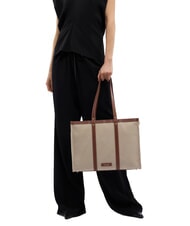 TRUSSARDI ELBA Bolso de hombro lienzo+marca - Bolsos Mujer - 2