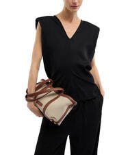 TRUSSARDI ELBA Bolso de hombro lienzo+marca - Bolsos Mujer - 2