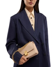 TRUSSARDI CAMEO Minibolso de hombro, de piel. desnudo - Bolsos Mujer - 2