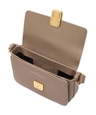 TRUSSARDI CAMEO Minibolso de hombro color topo desierto - Bolsos Mujer - 3