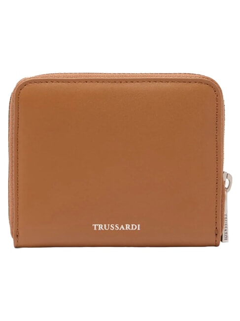 SOCIETY Cartera de cuero nuevo brandy - Carteras Mujer