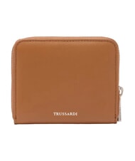 TRUSSARDI SOCIETY Cartera de cuero nuevo brandy - Carteras Mujer - 3