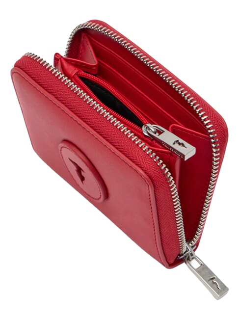SOCIETY Cartera de cuero rojo - Carteras Mujer