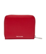 TRUSSARDI SOCIETY Cartera de cuero rojo - Carteras Mujer - 3