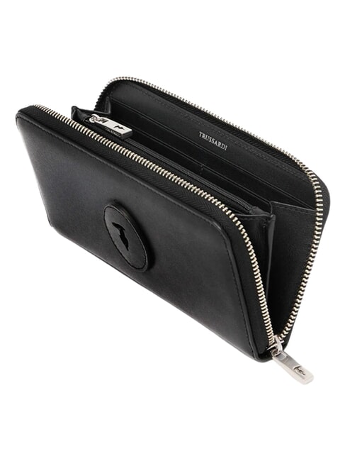 SOCIETY Cartera con cremallera negro - Carteras Mujer