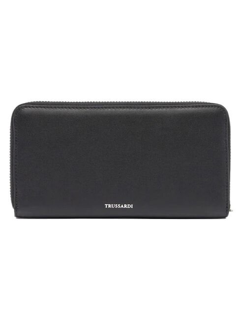 SOCIETY Cartera con cremallera negro - Carteras Mujer