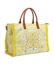 YNOT SAMOA Bolso de mano con correa para el hombro. lim&oacute;n - Bolsos Mujer - 2