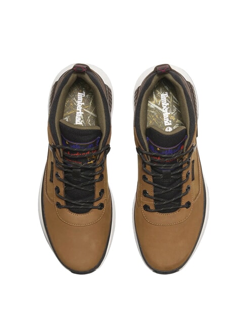 FIELD TREKKER Zapatillas nubuck marr&oacute;n medio - Zapatos Hombre
