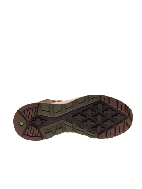 SPRINT TREKKER MID  Botines de piel  nobuk marr&oacute;n oscuro negro - Zapatos Hombre