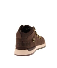 TIMBERLAND SPRINT TREKKER MID  Botines de piel  nobuk marr&oacute;n oscuro negro - Zapatos Hombre - 4