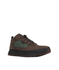 TIMBERLAND FIELD TREKKER Zapatillas nobuk marr&oacute;n oscuro verde oscuro - Zapatos Hombre - 2