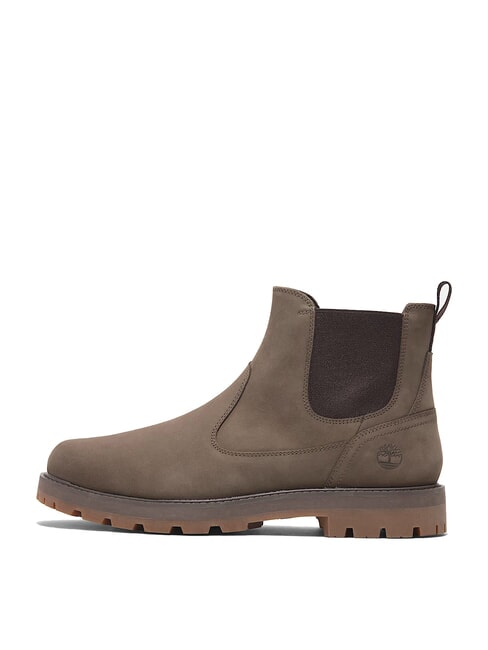 BRITTON ROAD Botines nubuck marr&oacute;n medio - Zapatos Hombre