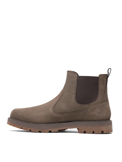 BRITTON ROAD Botines nubuck marr&oacute;n medio - Zapatos Hombre