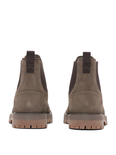 BRITTON ROAD Botines nubuck marr&oacute;n medio - Zapatos Hombre