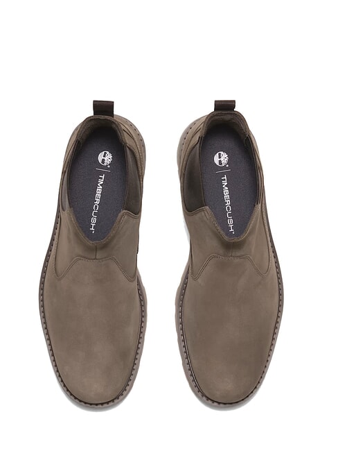 BRITTON ROAD Botines nubuck marr&oacute;n medio - Zapatos Hombre