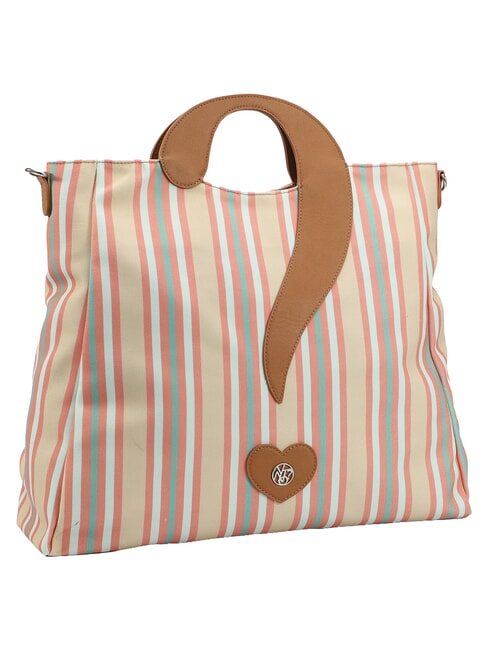 STRIPES Bolso de mano con correa para el hombro amanecer - Bolsos Mujer