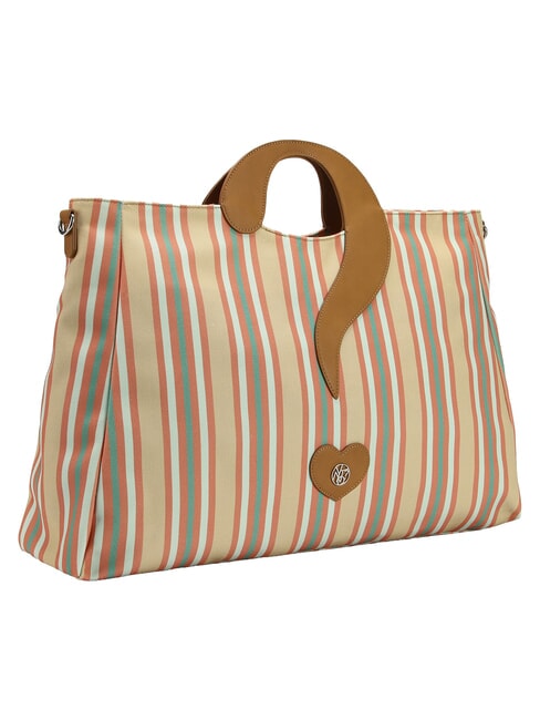 STRIPES Bolso de mano con correa para el hombro amanecer - Bolsos Mujer