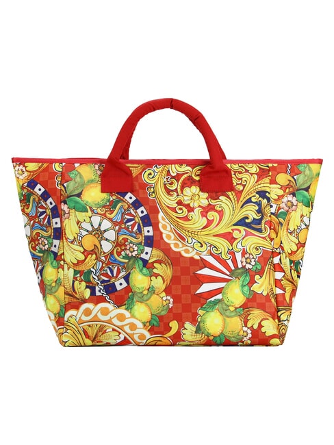 MODICA Bolso de playa, de mano cereza - Bolsos Mujer