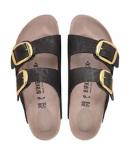 BIRKENSTOCK ARIZONA BIG BUCKLE Zapatilla de sandalia pit&oacute;n negra - Zapatos Mujer - 3